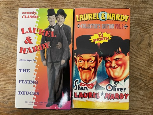 Laurel hardy lot of two - -,
