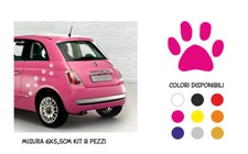 KIT ADESIVI ZAMPE CANE GATTO