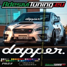 Adesivo Dapper (Parabrezza Anteriore / Lunotto Posteriore)