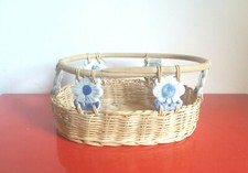 Antique Old Basket, Braided