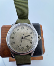 OROLOGIO UOMO VINTAGE OMEGA 2179-4 MILITARE SECONDA GUERRA MONDIALE CAL 30T2 SC SERVIZIO ACCIAIO INOX