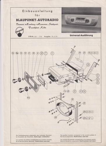 Autoradio blaupunkt istruzioni - blaupunkt,