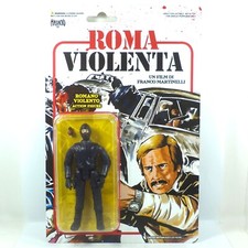 Roma Violenta Limited Action Figure poliziottesco Maurizio Merli super7 reaction