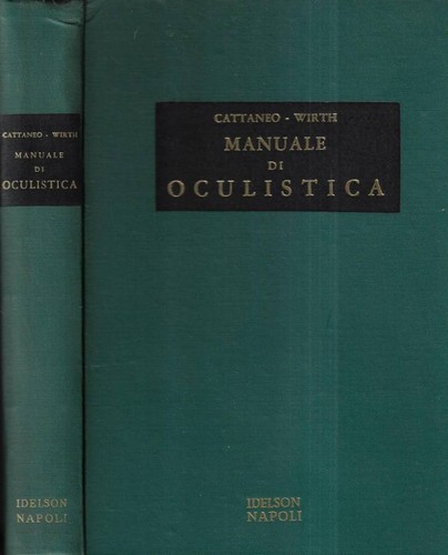 Manuale oculistica d - oculistica., .