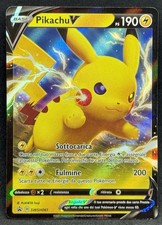POKÉMON~PIKACHU V~SWSH061~SWSH BLACK STAR PROMOS~ITA~NM