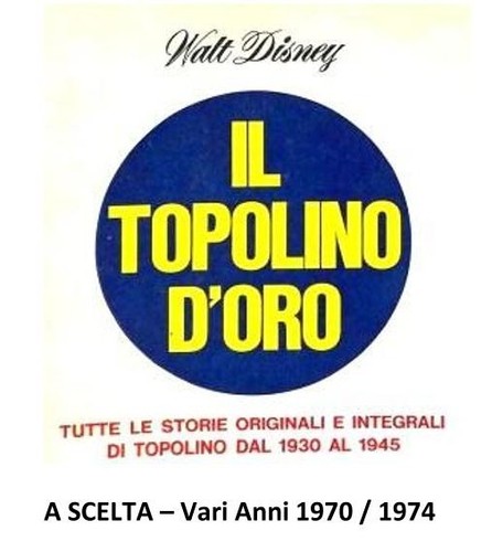 Topolino oro - topolino,
