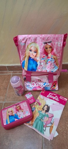Zaino barbie set scuola - set,