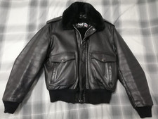 SCHOTT -RAF - GIACCA IN PELLE - N.Y.C. MADE IN  U.S.A. TG.48 - OTTIME CONDIZIONI