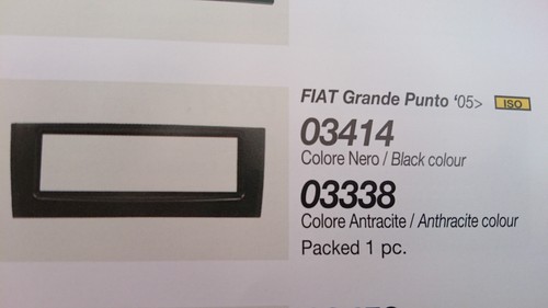 Phonocar 414 fiat grande - fiat,