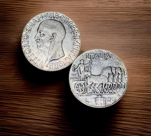 Regno italia lire - lire, 1936