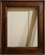 Cornice A Cassetta, legno Di Noce, 1800 Interno 36,5×28,4 cm 