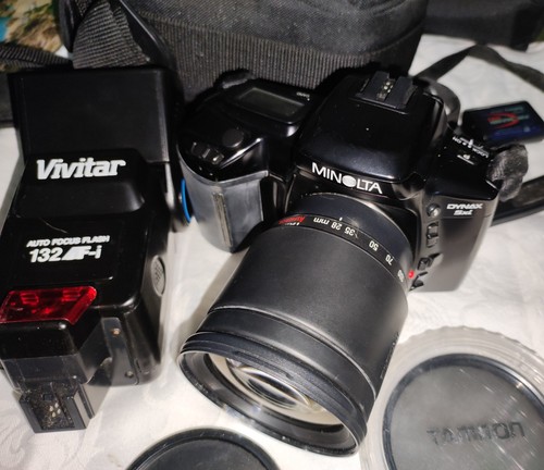 Minolta dynax e obiettivo - minolta,