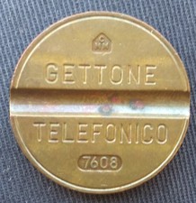 Vendo Gettone Telefonico CMM
