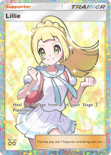 Digital card lillie full - lillie, art