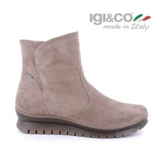 Igi&co Stivaletto Donna Tronchetto Zip Impermeabile Gore-Tex 4660122 Fango Water