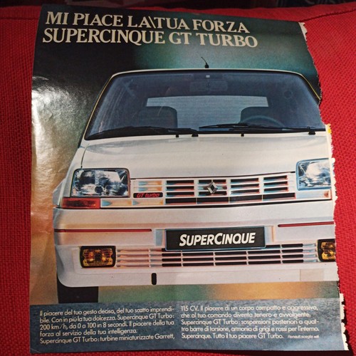 Renault supercinque anni - , 80
