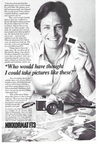 Nikon nikkormat ft3 - nikkormat, 1973