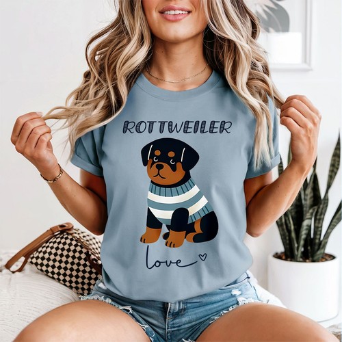 Shirt donna rottweiler - t-shirt,