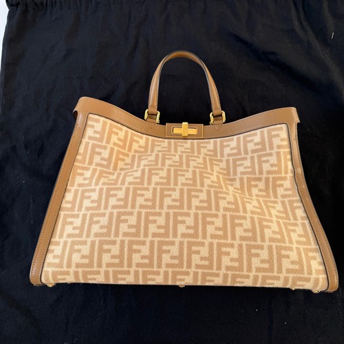 Fendi peekaboo tote - peekaboo, ff