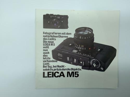 Catalogo leitz leica - catalogo, m5