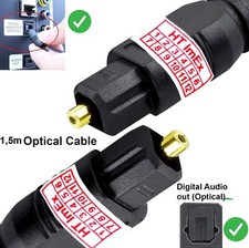 Cavo ottico audio digitale per