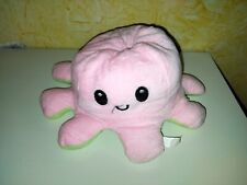 Peluche Polpo reversibile rosa