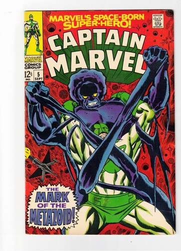 Captain marvel vf 1968 - captain, #5