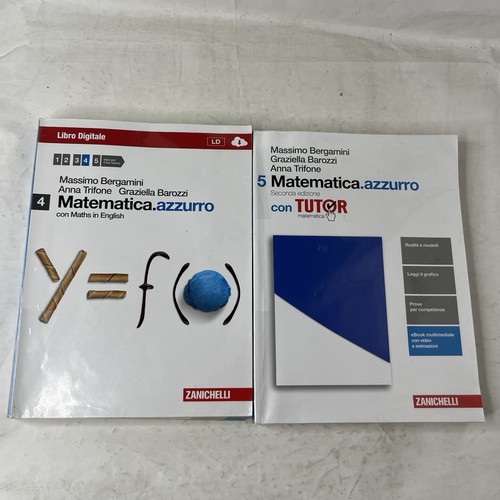 Matematica azzurro con - con, tutor