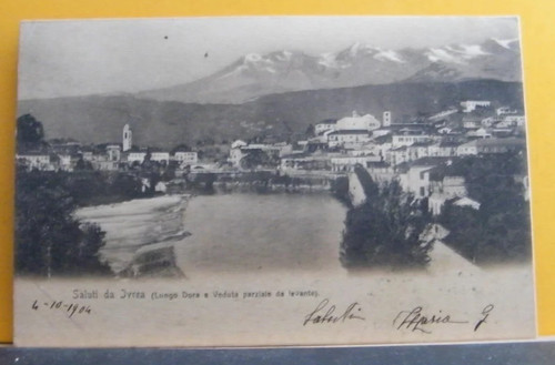 Ivrea veduta parziale da - ivrea,