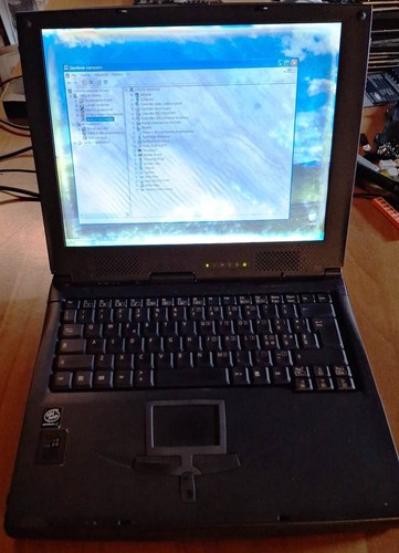Raro notebook vintage acer - notebook,