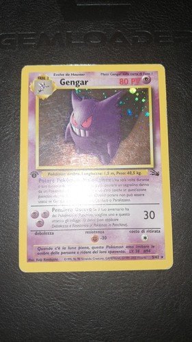 Carta gengar prima edizione - carta,