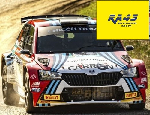 Skoda fabia rally - 1/43,