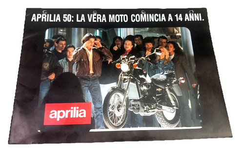 Brochure depliant aprilia - depliant,