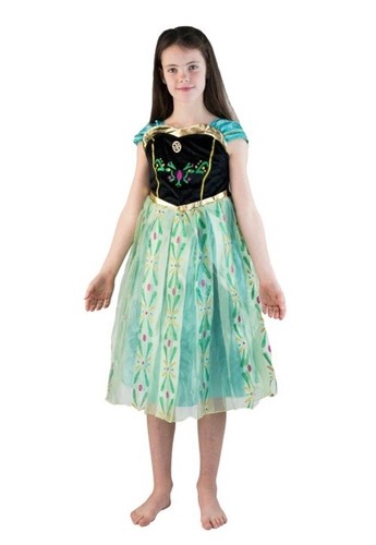 Costume anna bambina vestito - costume,