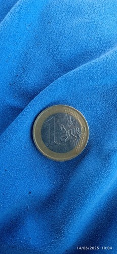 Moneta euro rara - da, 1