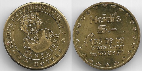 Francobollo svizzera heidi - svizzera, heidi's