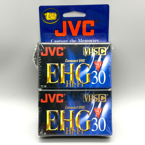 Jvc ehg compact vhs c - jvc, vhs-c