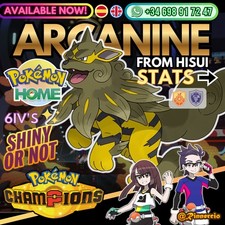 Arcanine hisui 6ivs shiny - 6ivs,