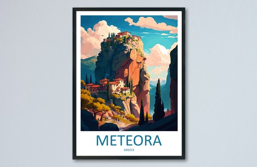 Stampa viaggio meteora arte - da,