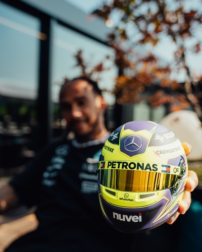Casco lewis hamilton - hamilton, mini