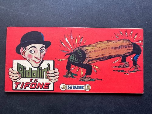 Fumetto striscia ridolini - striscia,