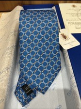 Handmade Italian Silk Tie 8.5cm – Luxury Men’s Neck Tie Cravatta Caracciolo