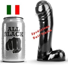 Dildo Nero Fallo con Testicoli