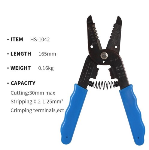 Pinza spelafili crimpatrice - spelafili,