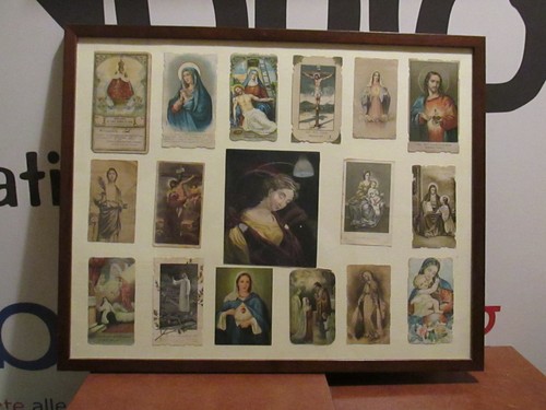 Bel quadro con santini epoca - con,