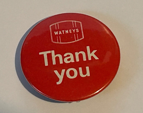 Watneys red barrel beer - beer, button