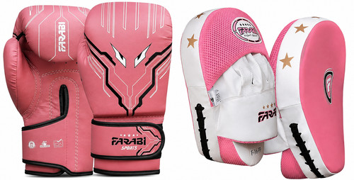 Set guantoni boxe focus - set, da