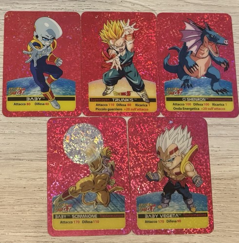 Lamincards dragon ball z - dragon, gt/z