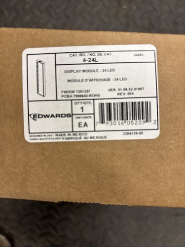 Modulo display edwards 24l - display, 4-24l