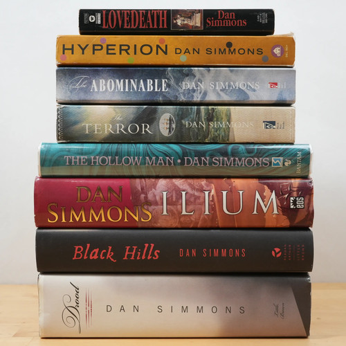 Dan simmons book - book,